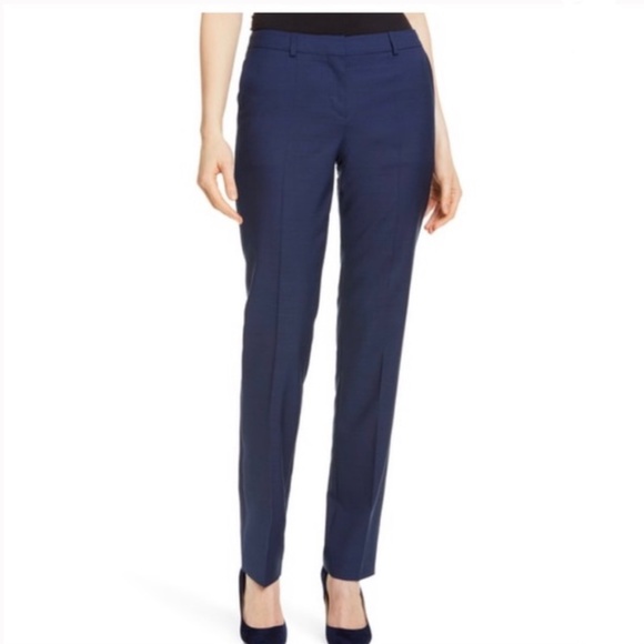 NWT! BOSS Hugo Boss dress pant, Size 2. Straight leg, slim fit. - Picture 1 of 12